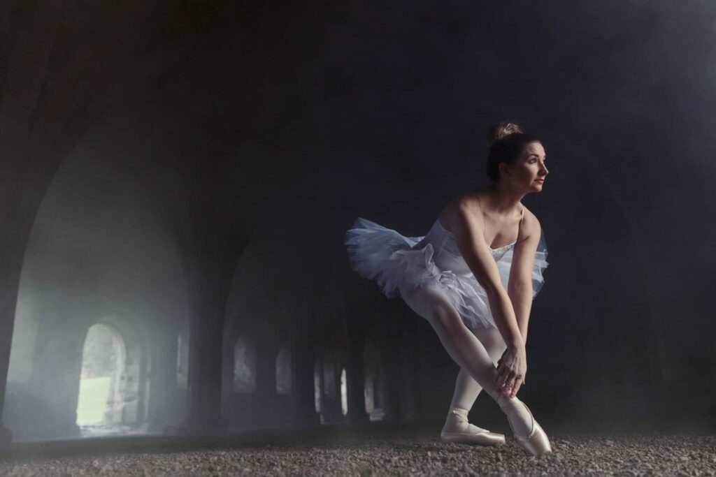 SZ Dance photoshoot at Fountains Abbey